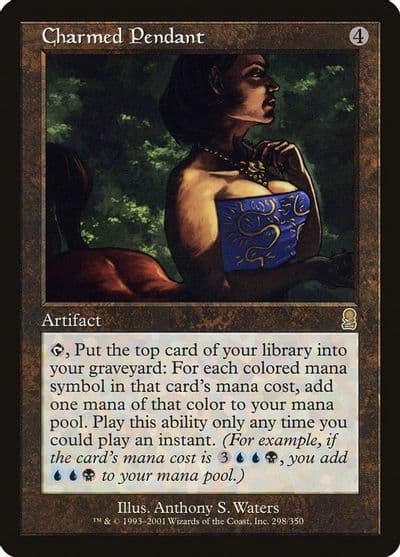 Charmed Pendant Odyssey Magic card