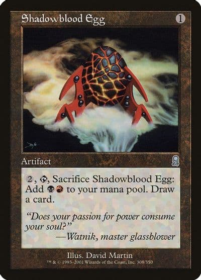 Shadowblood Egg Odyssey Magic card