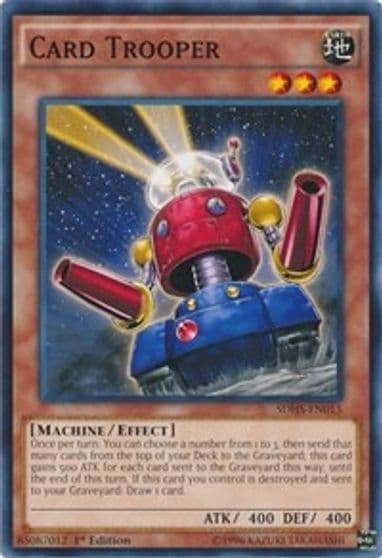 Card Trooper Structure Deck: HERO Strike Yu-Gi-Oh! card