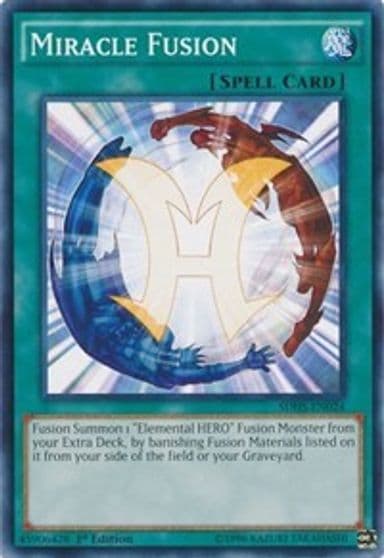 Miracle Fusion Structure Deck: HERO Strike Yu-Gi-Oh! card