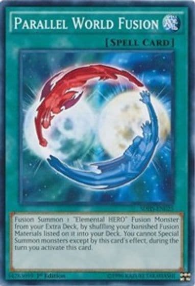 Parallel World Fusion Structure Deck: HERO Strike Yu-Gi-Oh! card