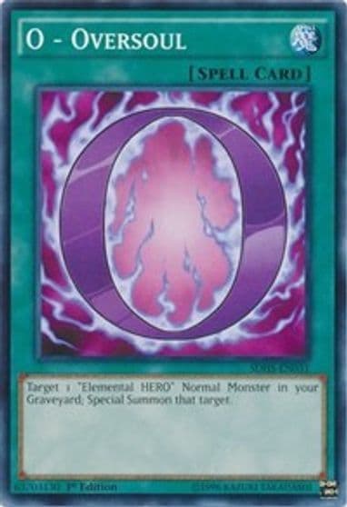 O Oversoul Structure Deck: HERO Strike Yu-Gi-Oh! card