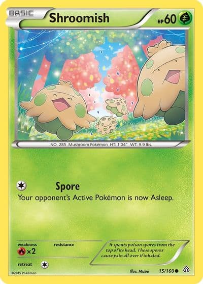 Shroomish XY - Primal Clash Pokemon card