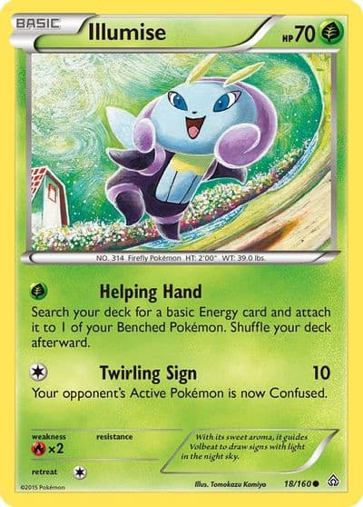 Illumise XY - Primal Clash Pokemon card