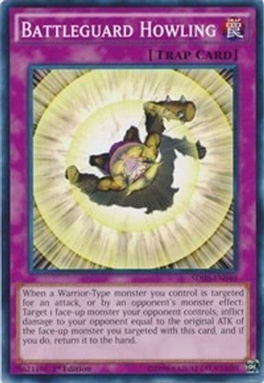 Battleguard Howling Structure Deck: HERO Strike Yu-Gi-Oh! card
