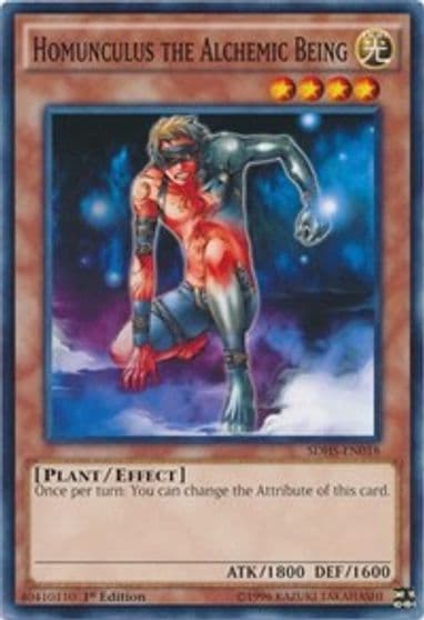 Homunculus the Alchemic Being Structure Deck: HERO Strike Yu-Gi-Oh! card