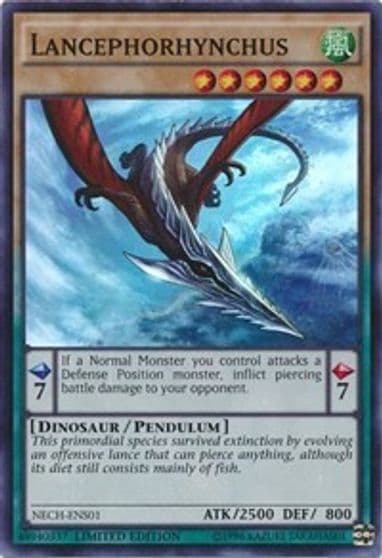 Lancephorhynchus SE The New Challengers Yu-Gi-Oh! card