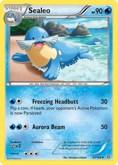 Sealeo XY - Primal Clash Pokemon card