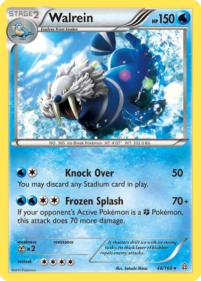 Walrein XY - Primal Clash Pokemon card
