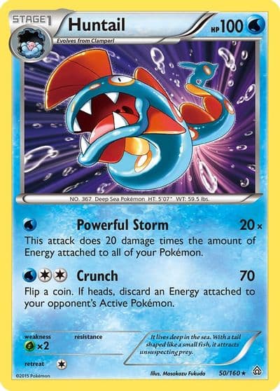 Huntail XY - Primal Clash Pokemon card
