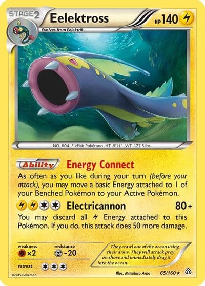 Eelektross XY - Primal Clash Pokemon card