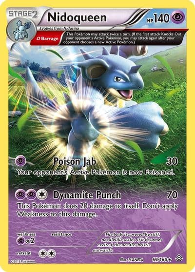 Nidoqueen (Omega) XY - Primal Clash Pokemon card