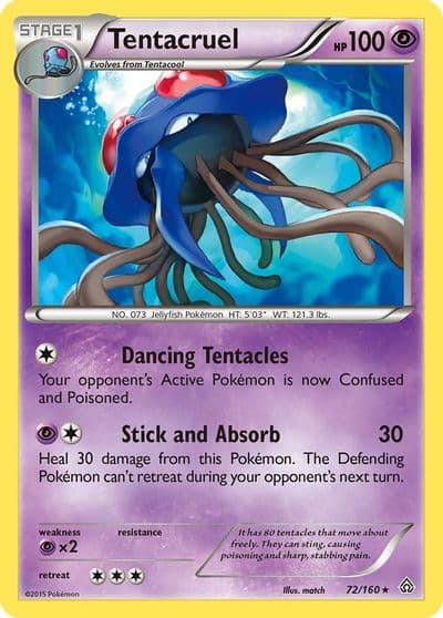 Tentacruel XY - Primal Clash Pokemon card