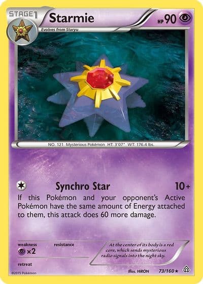 Starmie XY - Primal Clash Pokemon card