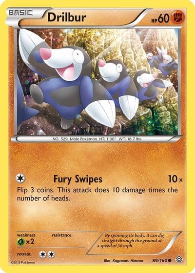 Drilbur XY - Primal Clash Pokemon card