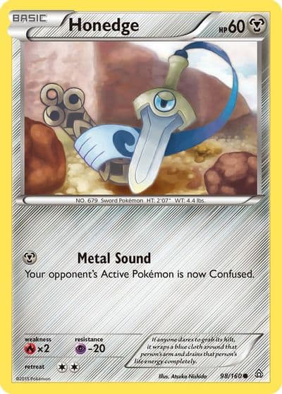 Honedge XY - Primal Clash Pokemon card