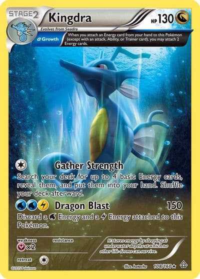 Kingdra (Alpha) XY - Primal Clash Pokemon card
