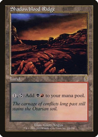 Shadowblood Ridge Odyssey Magic card