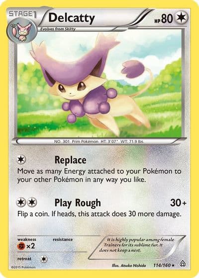 Delcatty XY - Primal Clash Pokemon card