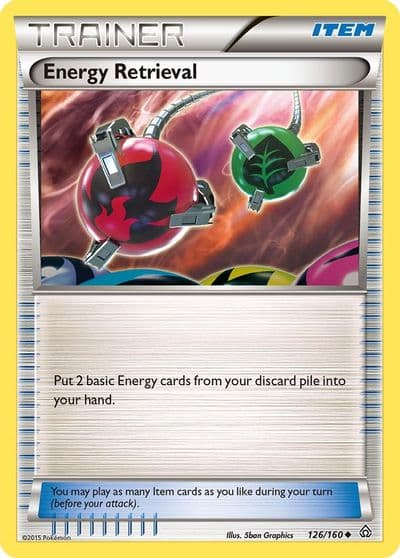 Energy Retrieval XY - Primal Clash Pokemon card