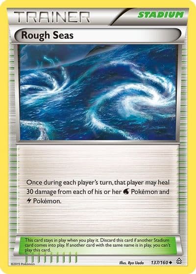 Rough Seas XY - Primal Clash Pokemon card