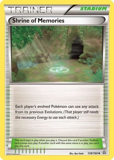 Shrine of Memories XY - Primal Clash Pokemon card