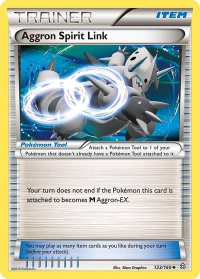 Aggron Spirit Link XY - Primal Clash Pokemon card