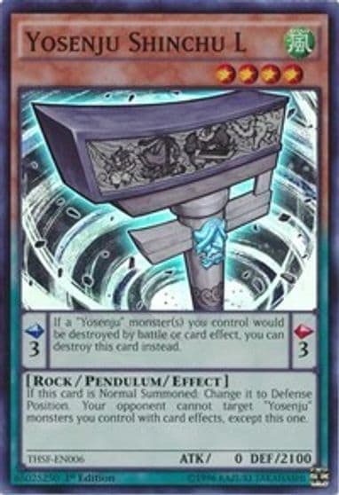Yosenju Shinchu L The Secret Forces Yu-Gi-Oh! card