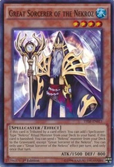 Great Sorcerer of the Nekroz The Secret Forces Yu-Gi-Oh! card
