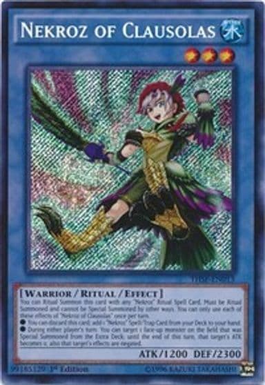 Nekroz of Clausolas The Secret Forces Yu-Gi-Oh! card
