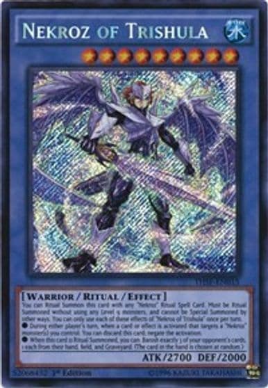 Nekroz of Trishula The Secret Forces Yu-Gi-Oh! card