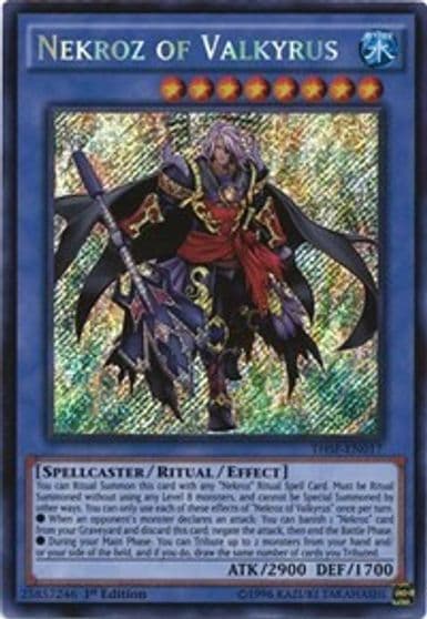 Nekroz of Valkyrus The Secret Forces Yu-Gi-Oh! card
