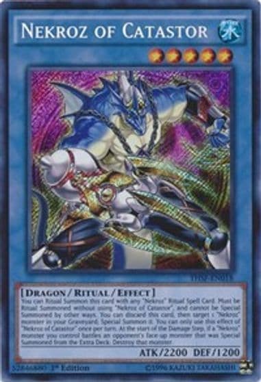 Nekroz of Catastor The Secret Forces Yu-Gi-Oh! card