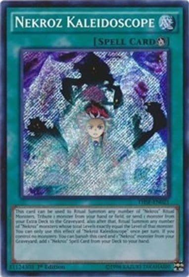 Nekroz Kaleidoscope The Secret Forces Yu-Gi-Oh! card