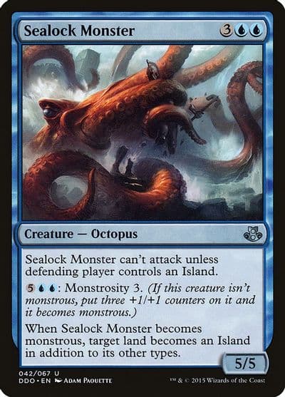 Sealock Monster Duel Decks: Elspeth vs. Kiora Magic card