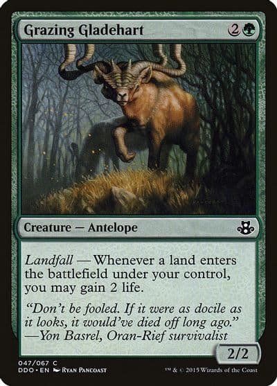 Grazing Gladehart Duel Decks: Elspeth vs. Kiora Magic card