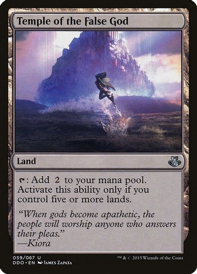 Temple of the False God Duel Decks: Elspeth vs. Kiora Magic card