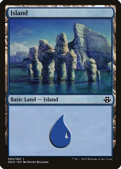 Island 060 Duel Decks: Elspeth vs. Kiora Magic card