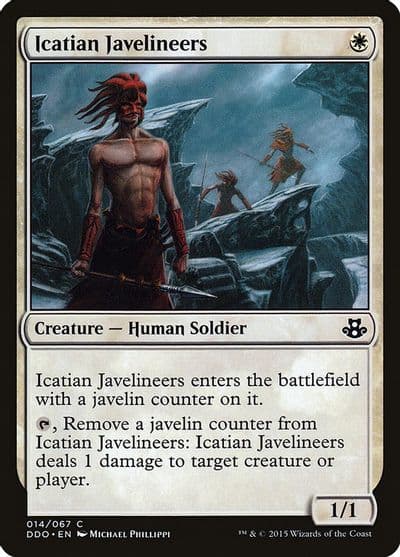 Icatian Javelineers Duel Decks: Elspeth vs. Kiora Magic card