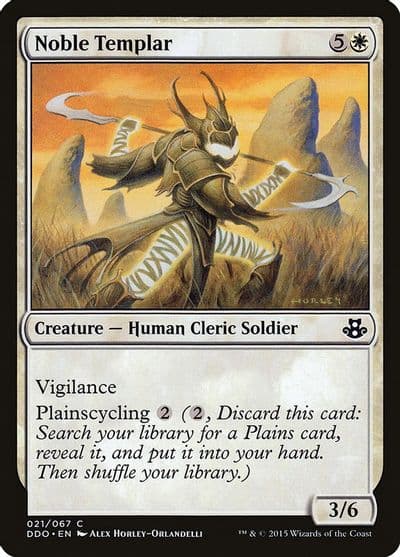 Noble Templar Duel Decks: Elspeth vs. Kiora Magic card