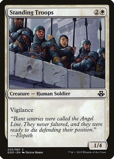 Standing Troops Duel Decks: Elspeth vs. Kiora Magic card