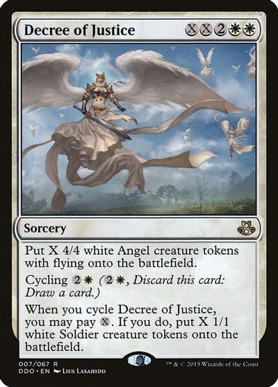 Decree of Justice Duel Decks: Elspeth vs. Kiora Magic card