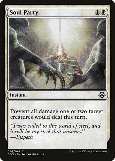 Soul Parry Duel Decks: Elspeth vs. Kiora Magic card