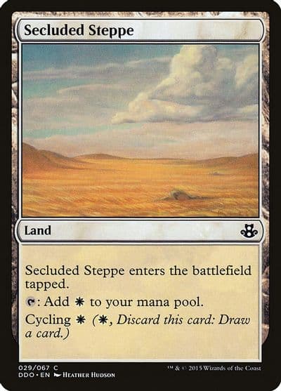 Secluded Steppe Duel Decks: Elspeth vs. Kiora Magic card