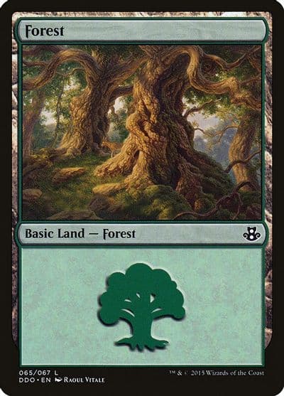 Forest 065 Duel Decks: Elspeth vs. Kiora Magic card