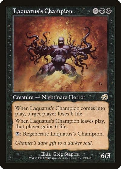 Laquatuss Champion Torment Magic card