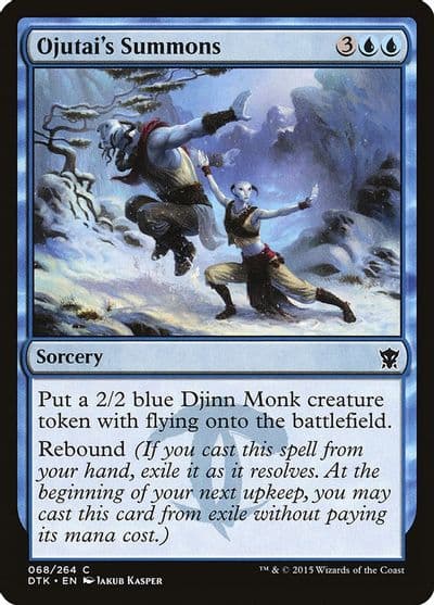 Ojutais Summons Dragons of Tarkir Magic card