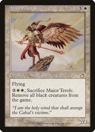 Major Teroh Torment Magic card
