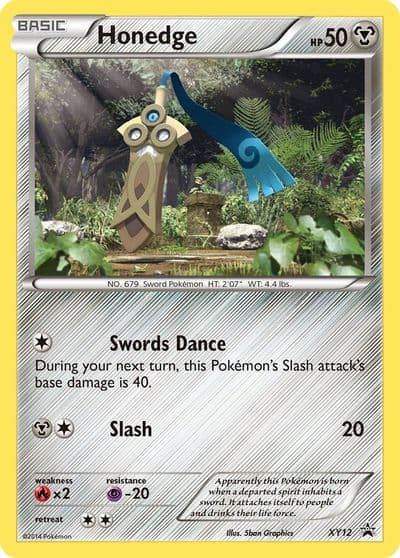 Honedge - XY12 XY Promos Pokemon card