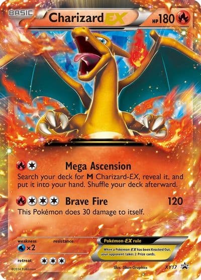 Charizard EX - XY17 XY Promos Pokemon card